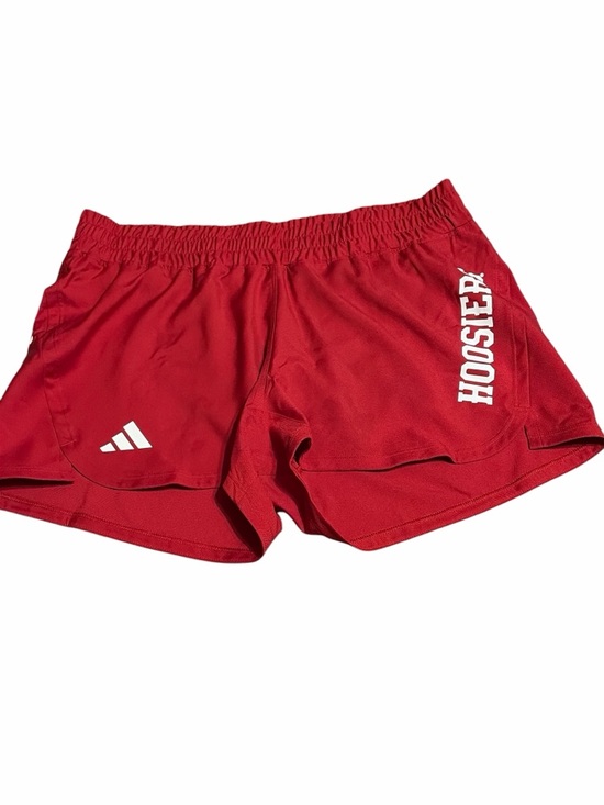 adidas Pants - adidas Women's Red Hoosier Athletic Running Shorts